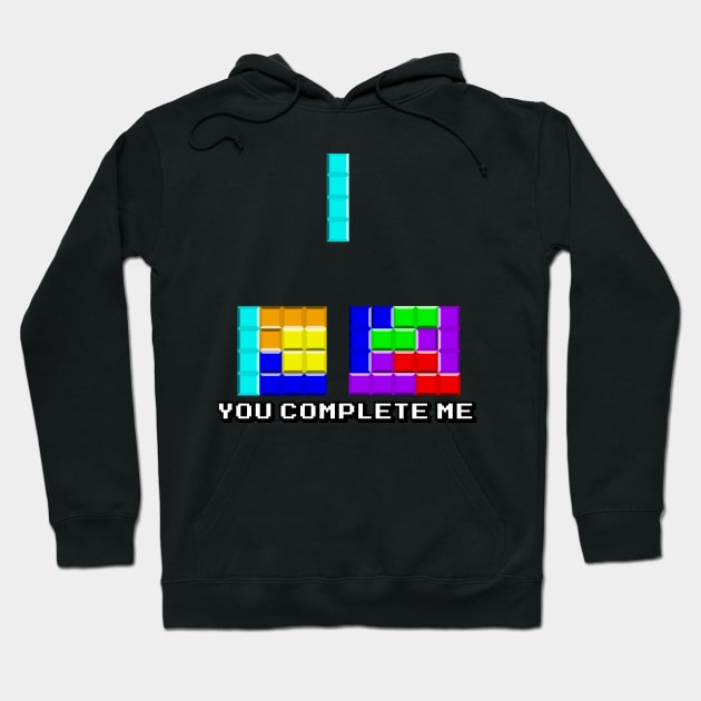 You complete me Hoodie by Milewq